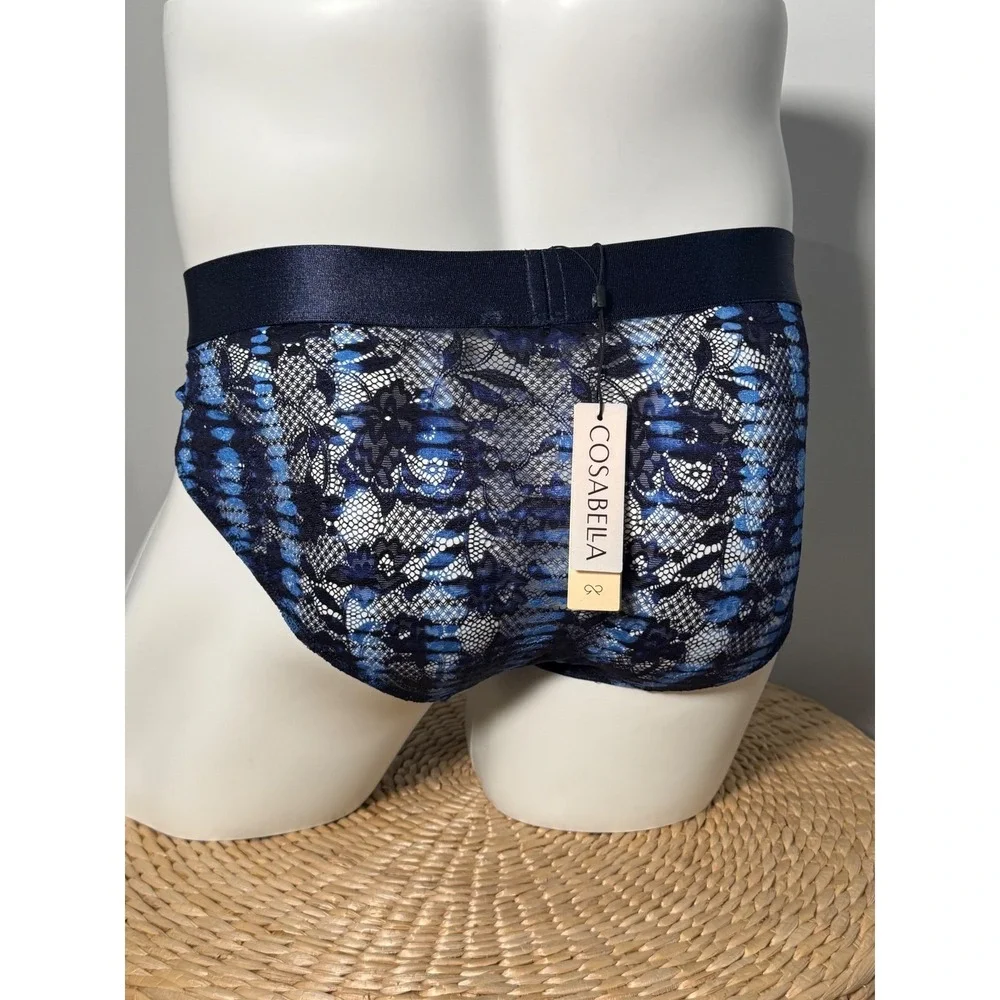 Cosabella‎ Lola Lace Sports Brief Soft Stretch Comfort & Full Coverage M